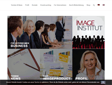 Tablet Screenshot of imageinstitut.com
